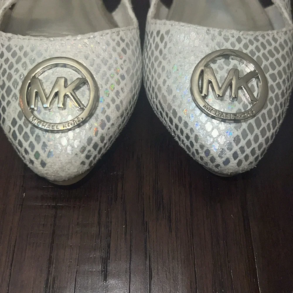Michael Kors Silver Dress Shoes Size 11
